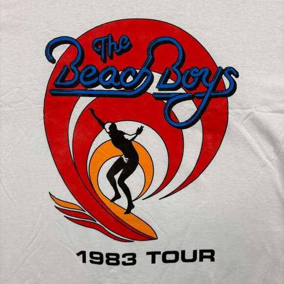 The Beach Boys “1983 Tour” Rock Band Graphic T-Shirt Size Extra Large - Picture 2 of 4